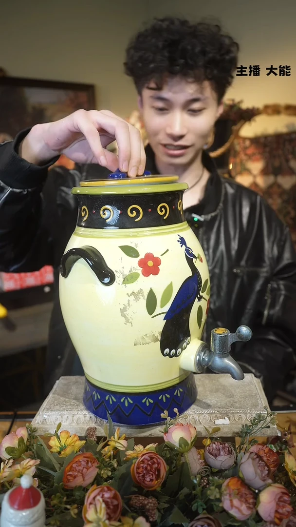 【闪购商品】默认微瑕高端树脂陶瓷摆件M715