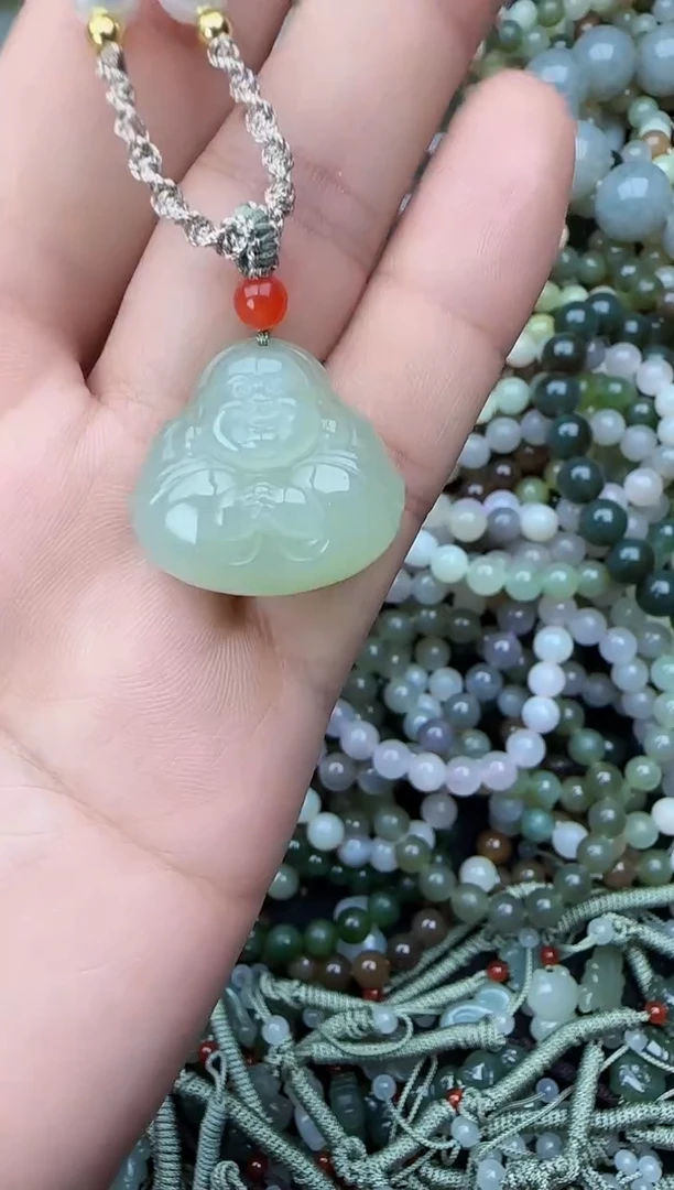 颈饰未镶嵌和田玉拍一发一