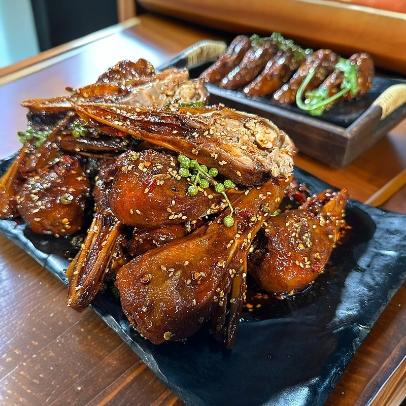 福袋【3个】麻辣鸭头香辣甜辣卤味馋嘴鸭头解馋休闲小零食