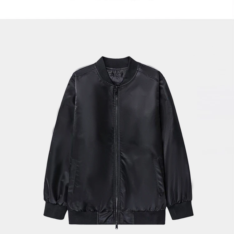 NILICO【每日单品】高密宽松简型夹棉保暖飞行夹克棒球服外套