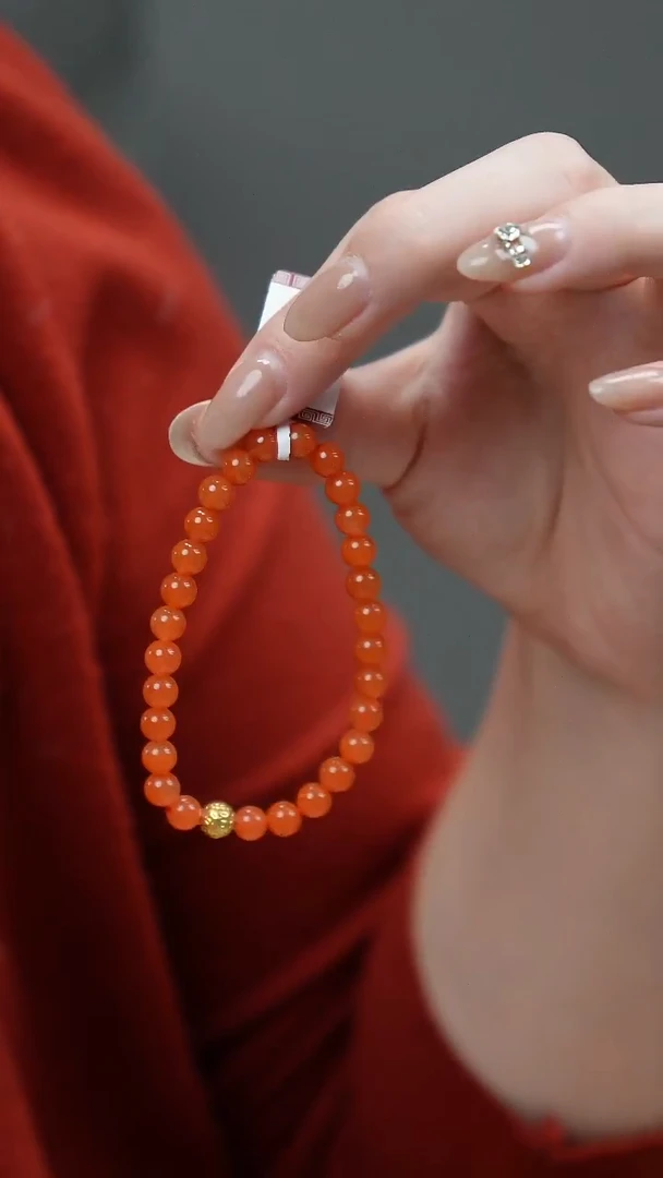 未镶嵌手链南红玛瑙1