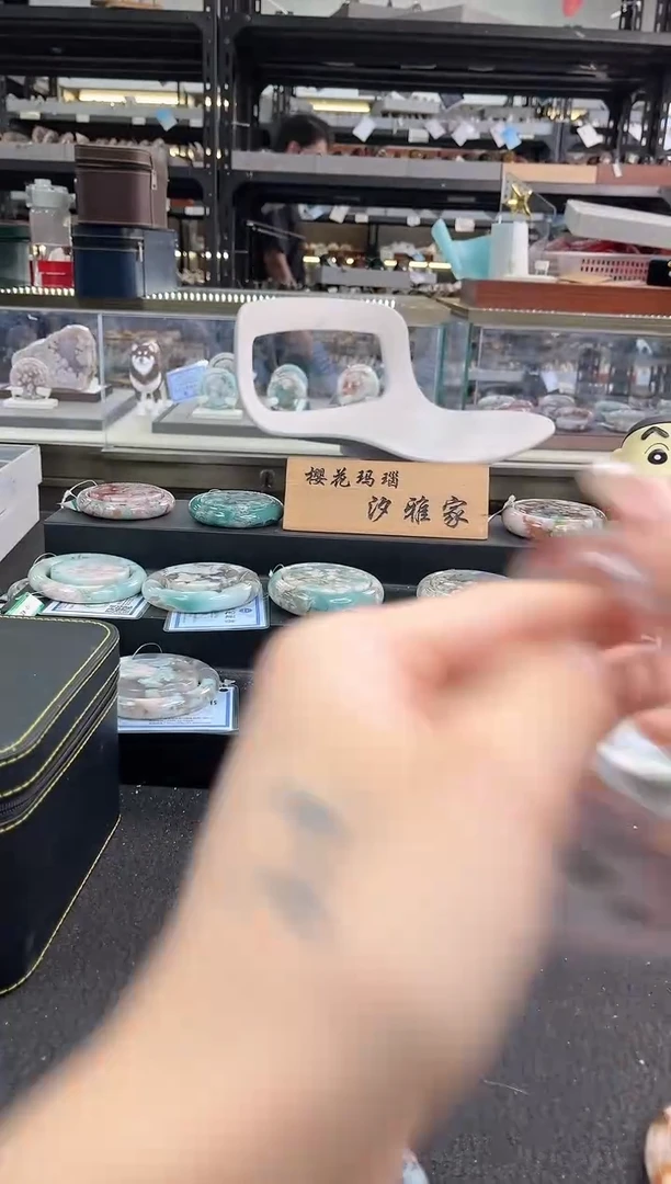 未镶嵌手镯石英质玉瑾圈口（赠品镯心）