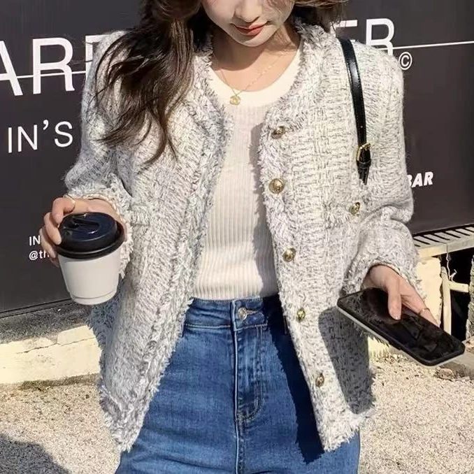 春秋款小香风外套