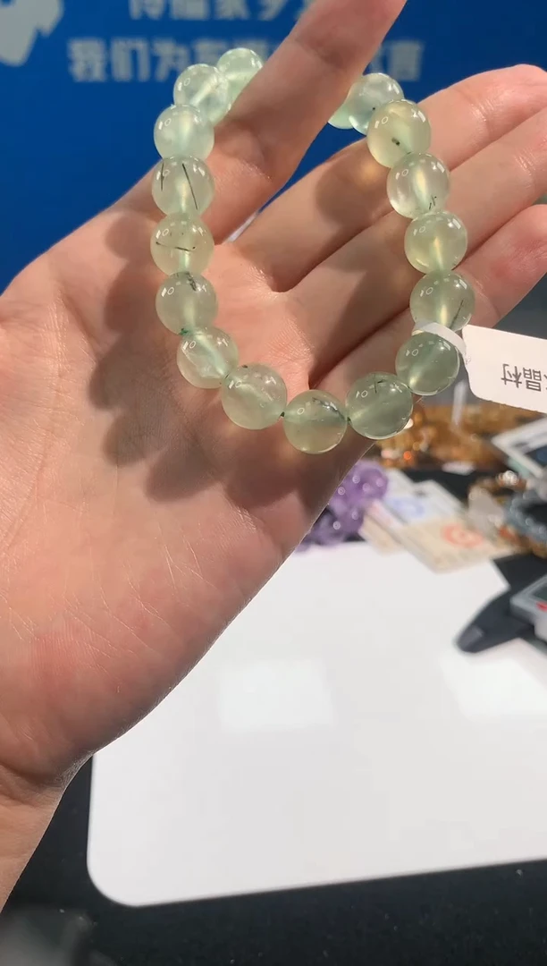 【闪购商品】水晶手链未镶嵌79号葡萄石单圈11mm