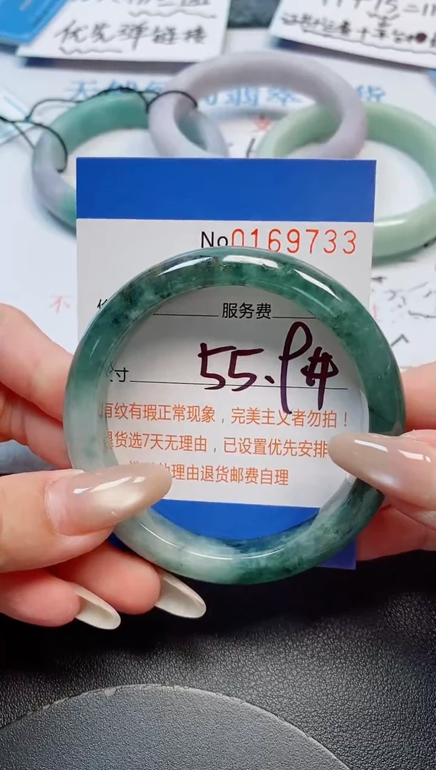 未镶嵌手镯翡翠天然缅甸翡翠169733