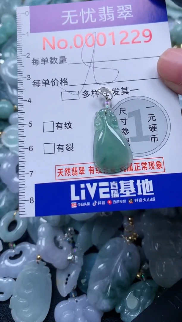 颈饰未镶嵌翡翠1229