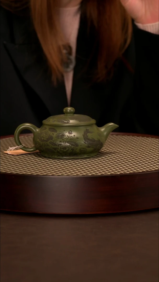 茶壶紫砂紫砂作品1229紫砂壶99明炉