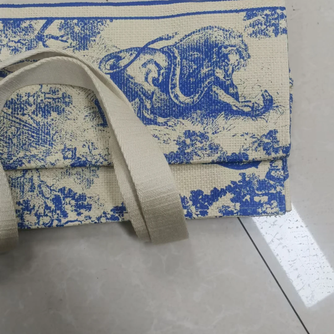 【D】老虎帆布收纳包666