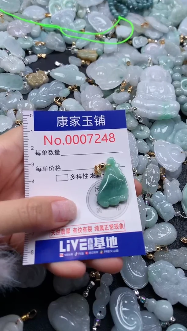 颈饰未镶嵌翡翠7248