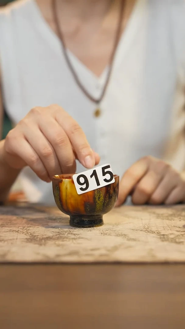 陶瓷茶器茶具主人杯915