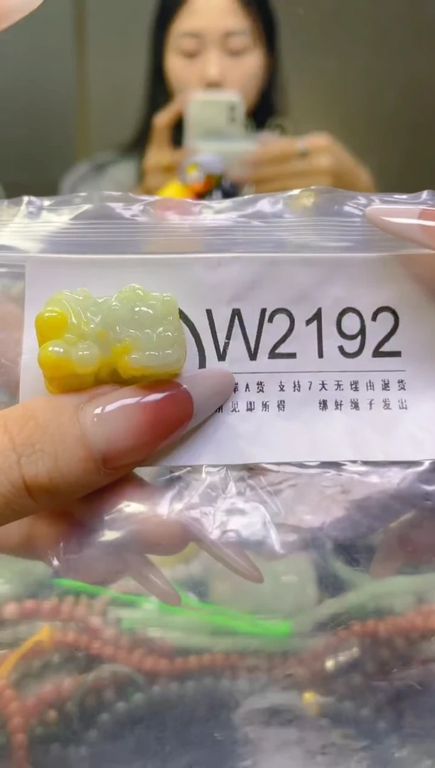 翡翠未镶嵌颈饰/W/翡翠A货一图一物
