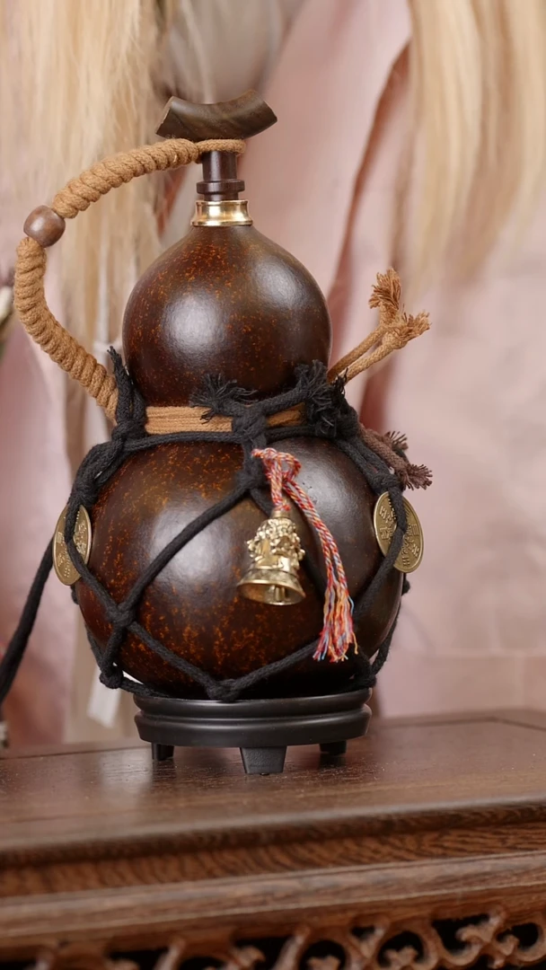 101号精品天然大漆酒葫芦一物一拍~