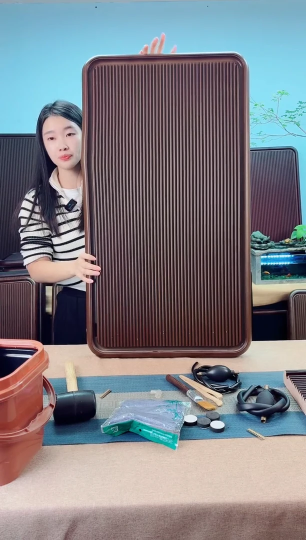 百*90*50*5千川暗黄色款式茶盘