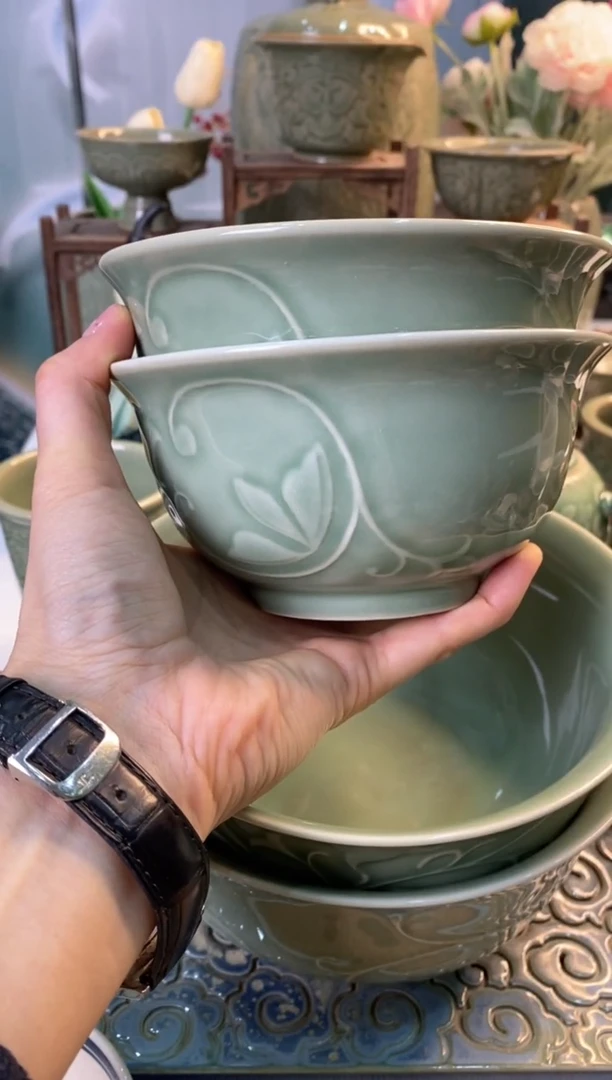 【闪购商品】5.5英寸玉兰碗微瑕b000022】2个