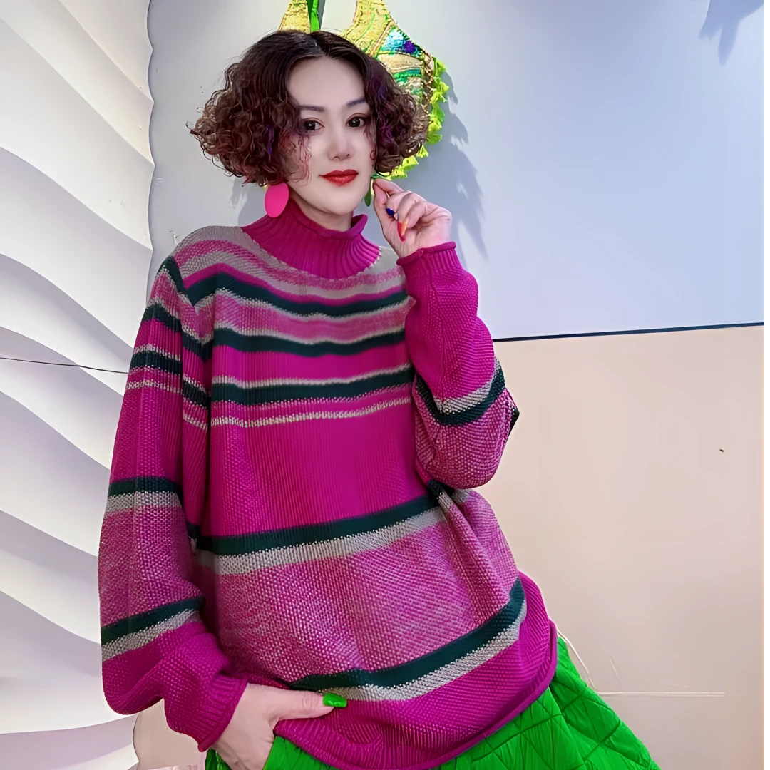 {欧洲站}梦姐同款时尚毛衣