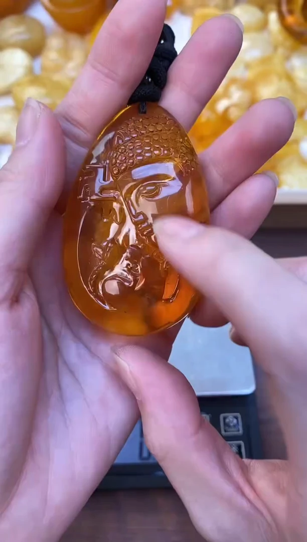 裸石琥珀未镶嵌天然琥珀蜜蜡