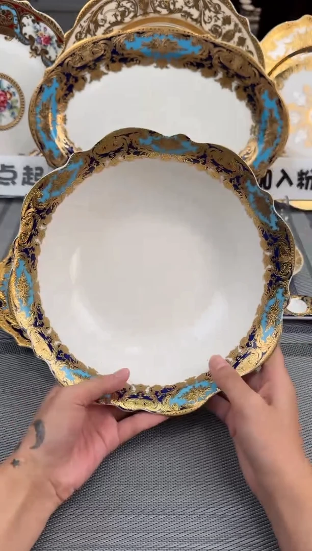 【闪购商品】瓷片9英寸汤碗福利款