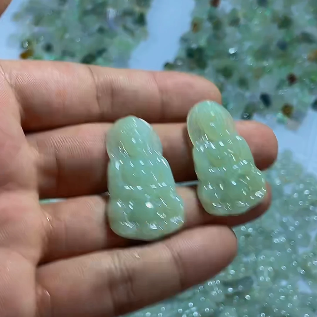 【绿庄】-1990-C445-天然A货翡翠-多样性发其一