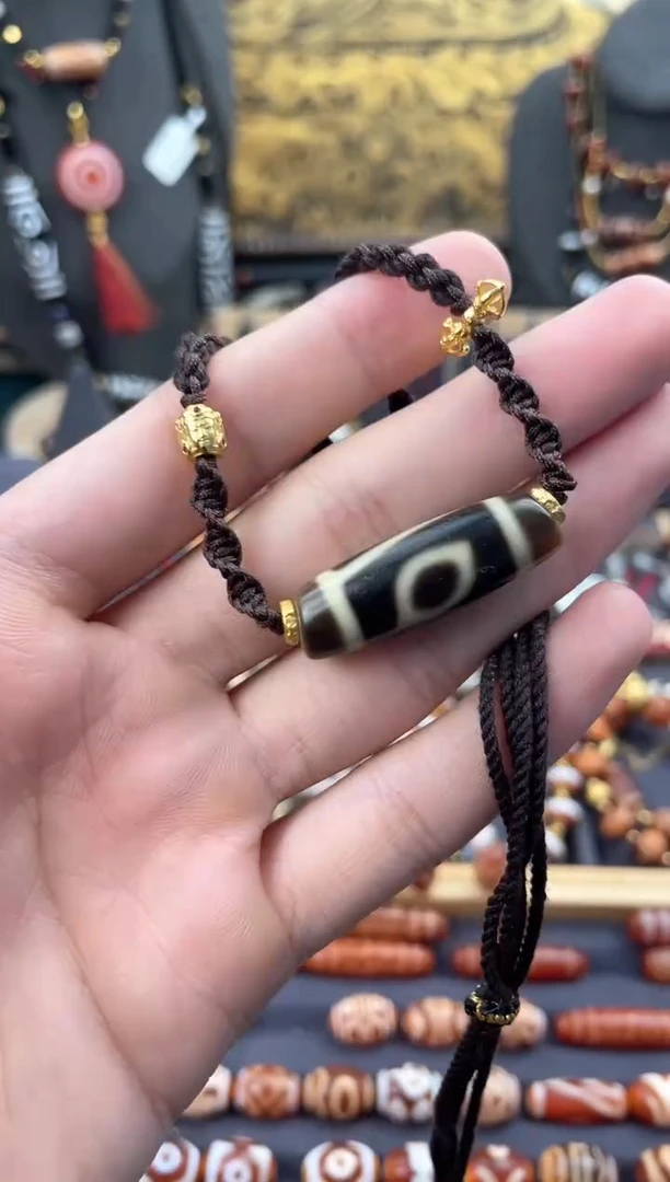 【闪购商品】玛瑙/玉髓颈饰未镶嵌上肯凤二眼锁骨链