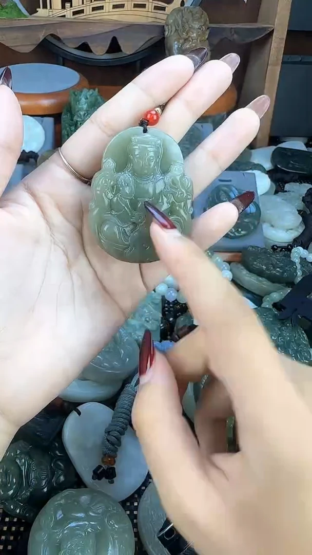 吊坠(不含链)未镶嵌和田玉1