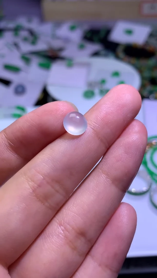 定制翡翠未镶嵌毛货