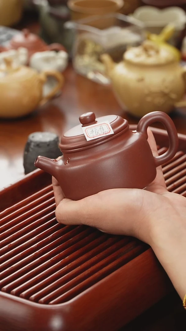 茶壶紫砂薪钥紫砂 德中