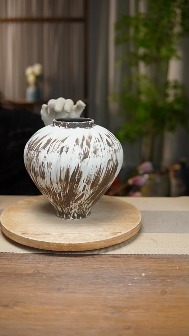 【闪购商品】陶瓷花器陶瓷花瓶无孔001瑕疵