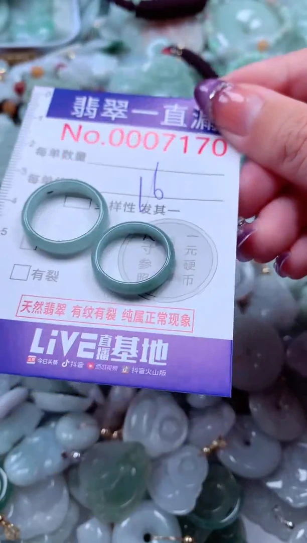 翡翠未镶嵌吊坠(不含链)7170