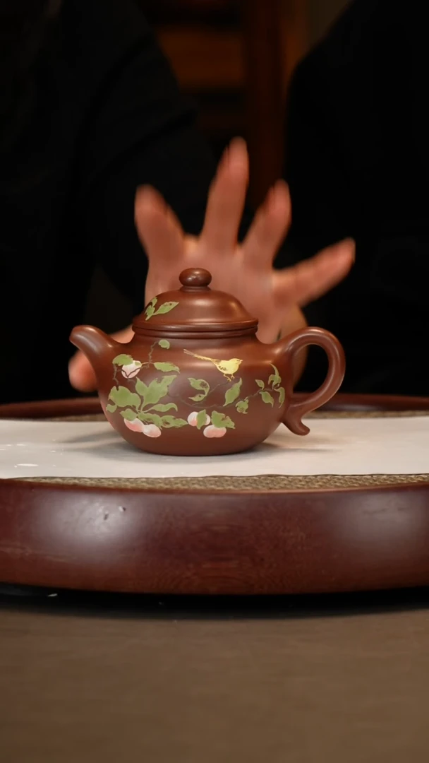 【闪购商品】紫砂茶壶【王芳】寅春紫泥   280CC