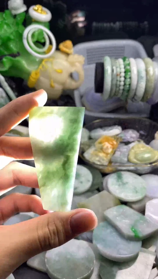 散珠翡翠A货翡翠36