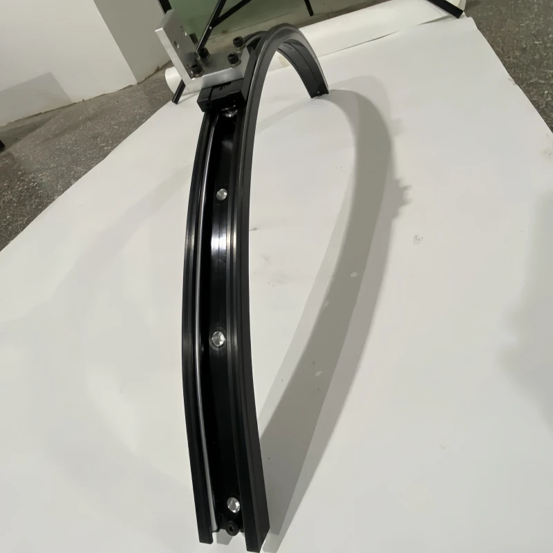 内置双轴心导轨SGR20N非标滑块滚轮滑轨115度弧形摄影轨道定制