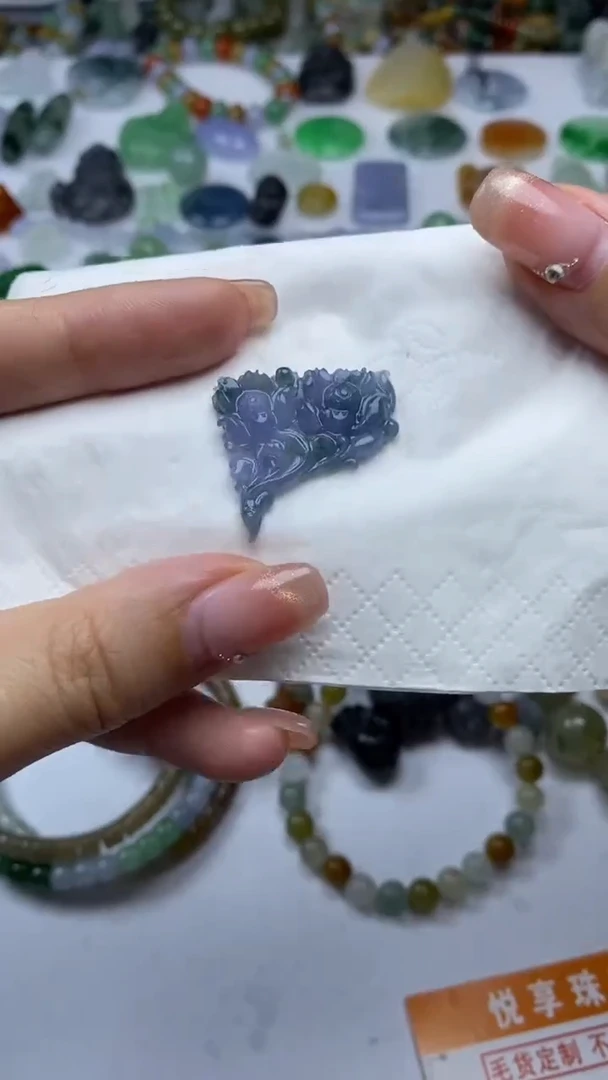 未镶嵌定制翡翠毛货定制不退不换