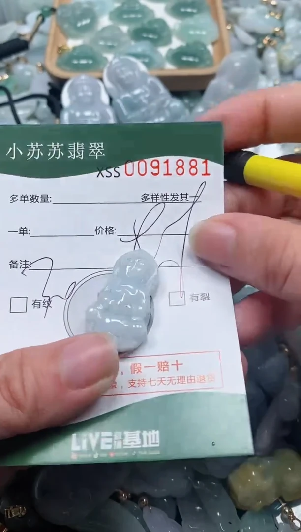 【闪购商品】翡翠颈饰未镶嵌闪购商品0091881