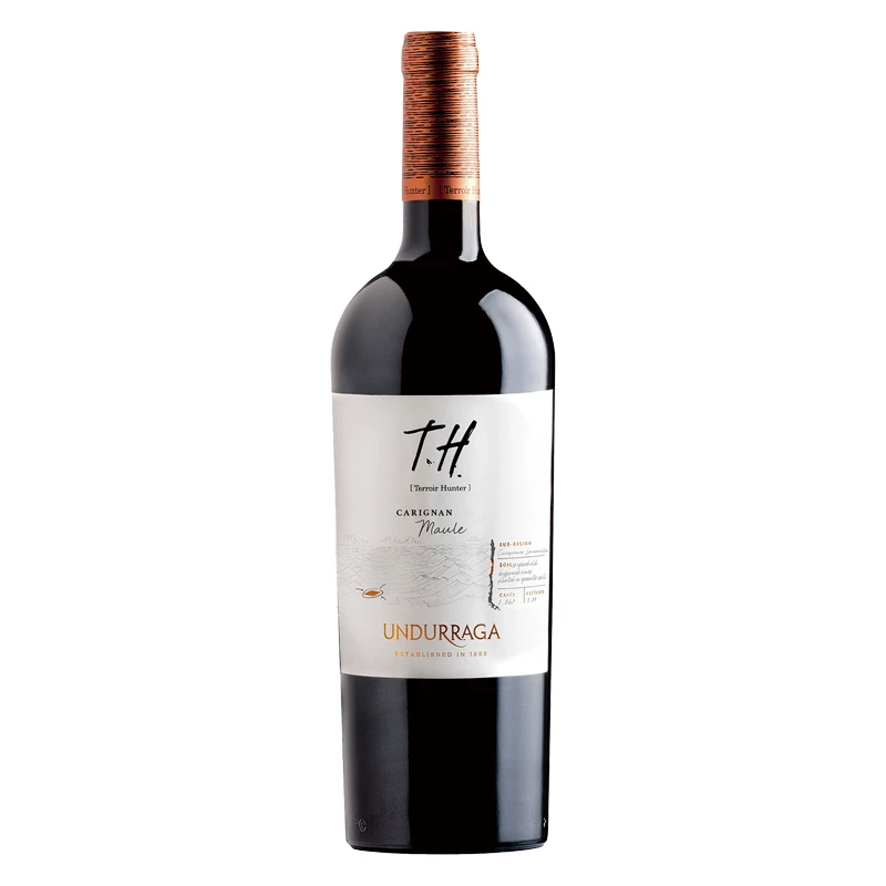 智利马勒谷产区-风土猎人佳丽酿干红葡萄酒14.5度750ML A
