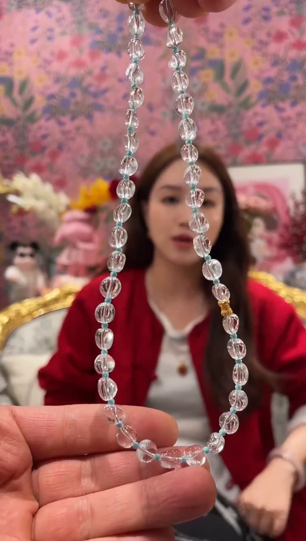 【闪购商品】水晶项链未镶嵌水晶项链