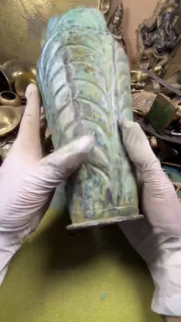 a*亿锦铜回流铜器摆件69