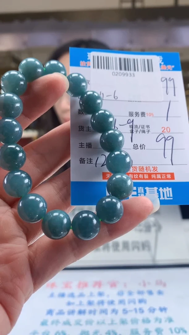 颈饰未镶嵌翡翠天然翡翠A货拍一发一