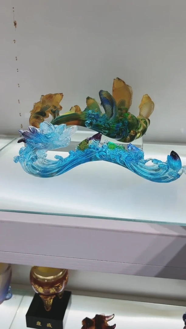 手工艺品琉璃古法琉璃好事莲莲