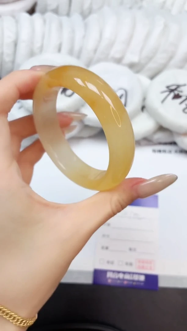 石英质玉手镯未镶嵌24K102-56