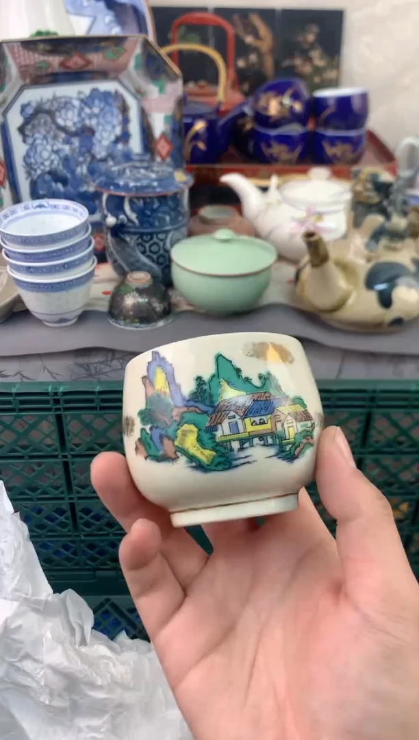 【闪购商品】瓷片茶杯酒杯茶盏