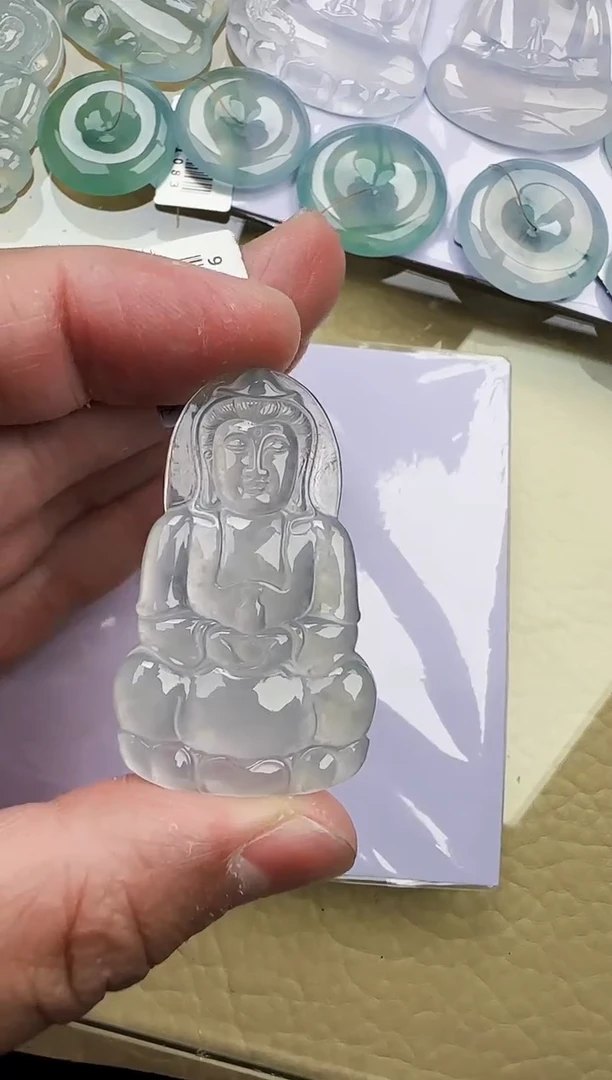颈饰未镶嵌翡翠缅甸翡翠a货