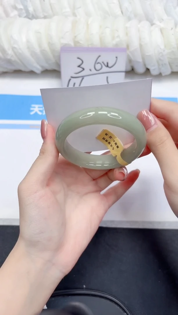未镶嵌手镯石英质玉214-62-送女友
