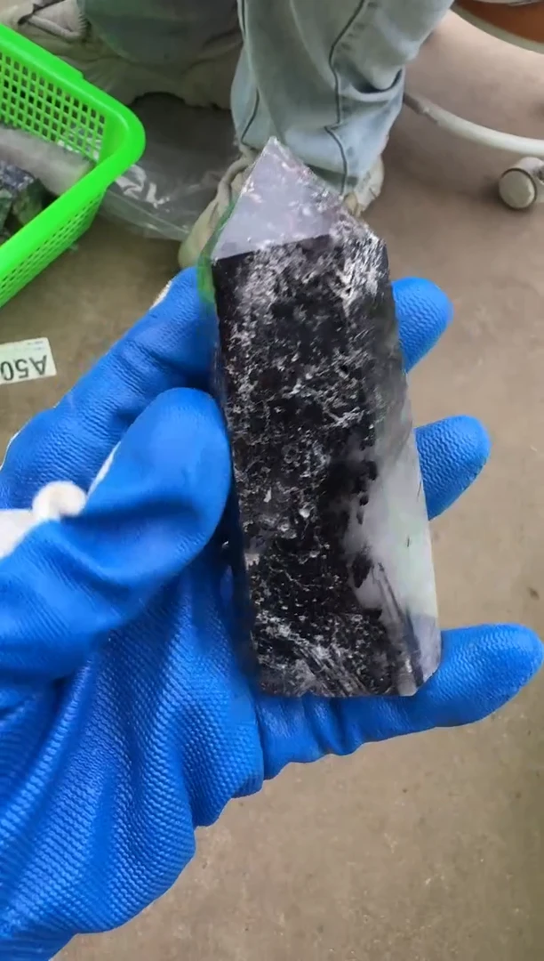 【闪购商品】水晶摆件未镶嵌水墨丹青bx柱子 621