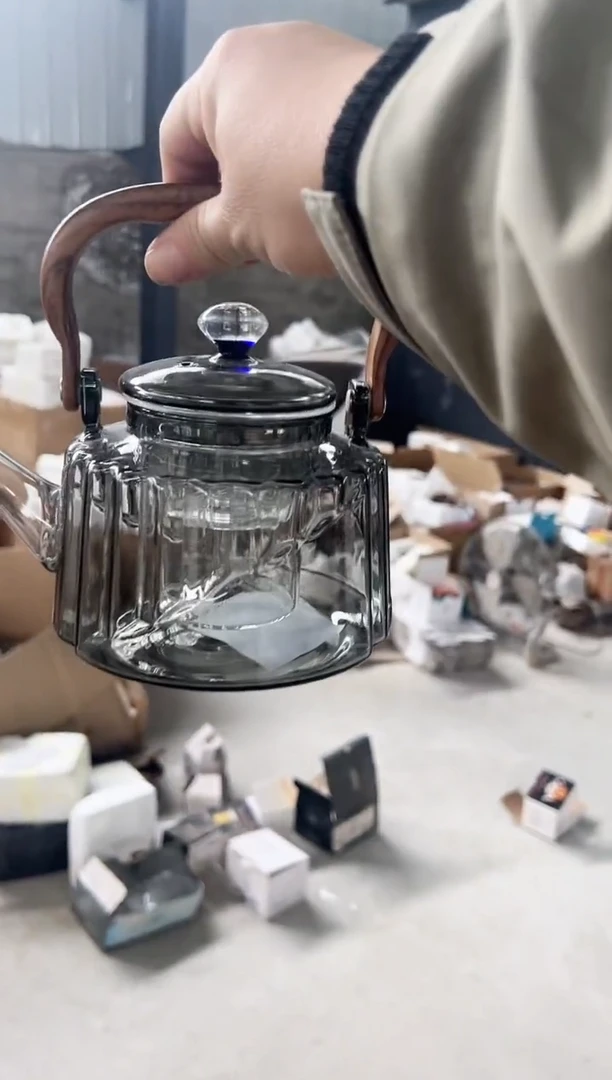 高硼硅玻璃泡茶壶