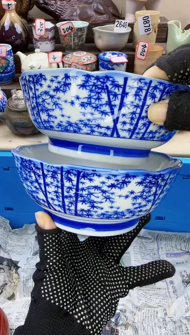 【闪购商品】瓷片15厘米陶如意瓷器满18发货
