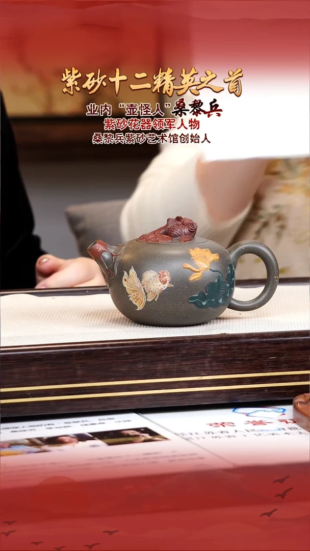 桑黎兵宜兴原矿紫砂壶