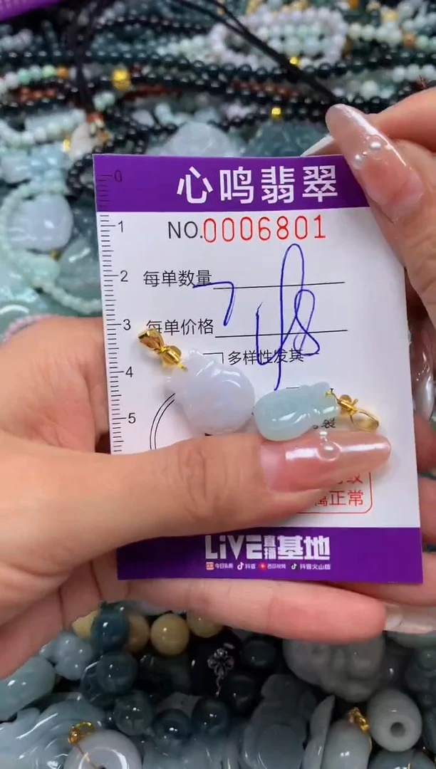 颈饰未镶嵌翡翠闪购006801