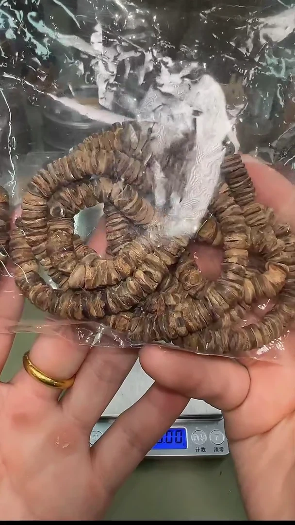 【闪购商品】沉香海南虫漏沉水随形单圈