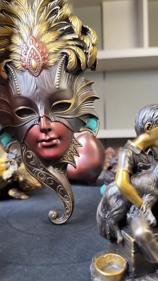 精铜雕塑装饰摆件