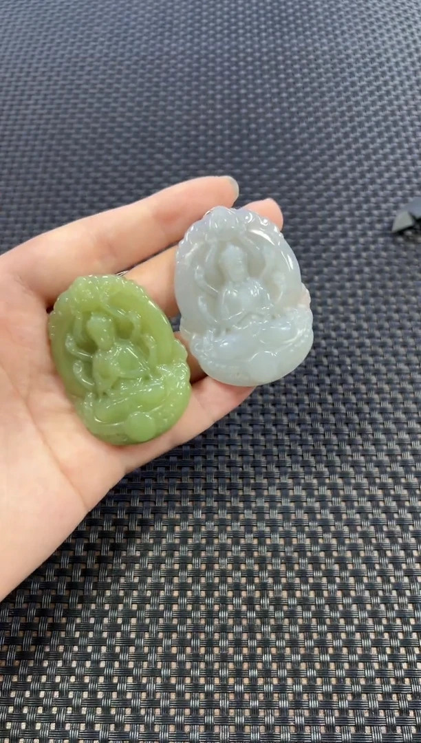 和田玉未镶嵌颈饰（多样性发一件）